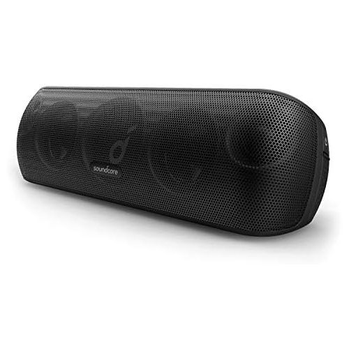 앤커 Anker Soundcore Motion+ Bluetooth Speaker with Hi-Res 30W Audio, Extended Bass and Treble, Wireless HiFi Portable Speaker with App, Customizable EQ, 12-Hour Playtime, IPX7 Waterpro