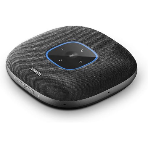 앤커 Anker PowerConf S3 Bluetooth Speakerphone with 6 Mics, Enhanced Voice Pickup, 24H Call Time, App Control, Bluetooth 5, USB C, Conference Speaker Compatible with Leading Platforms,