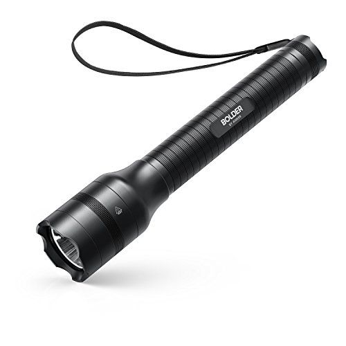 앤커 Anker Bolder LC90 2-Cell Rechargeable Flashlight, IPX5 Water-Resistant, Zoomable, LED Torch (for Camping and Hiking) with Super Bright 900 Lumens CREE LED, 5 Light Modes