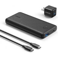 Anker Portable Charger, PowerCore Essential 20000 PD (18W) Power Bank with 18W USB C Charger, High-Capacity 20,000mAh Power Delivery Battery Pack for iPhone 11/11 Pro/11 Pro Max/X/