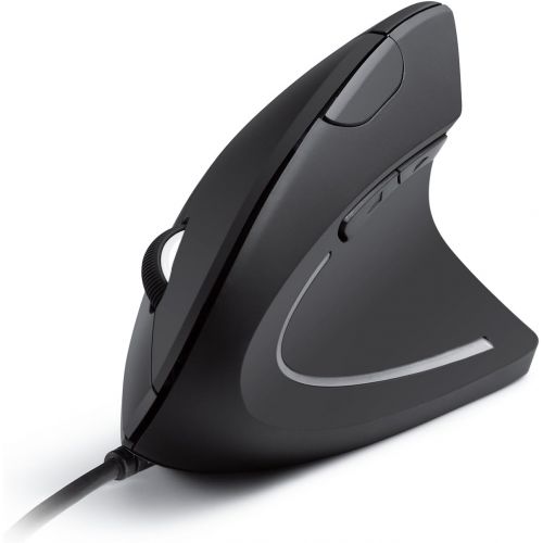 앤커 Anker Ergonomic Optical USB Wired Vertical Mouse 1000/1600 DPI, 5 Buttons CE100