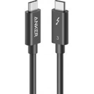 Anker [Intel Certified] Thunderbolt 3.0 Cable 1.6 ft (USB-C to USB-C) Supports 100W Charging / 40Gbps Data Transfer (Compatible with USB 3.1 Gen 1 and 2), Perfect for Type-C Macboo