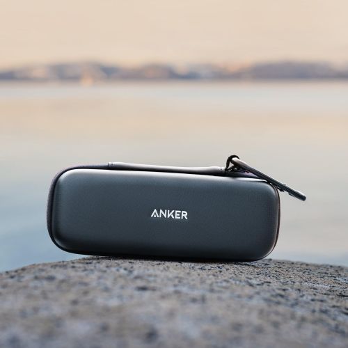 앤커 Anker SoundCore Official Travel Case (for Anker SoundCore/SoundCore 2/ Motion B Bluetooth Speaker ONLY) - PU Leather Premium Protection Carry Case