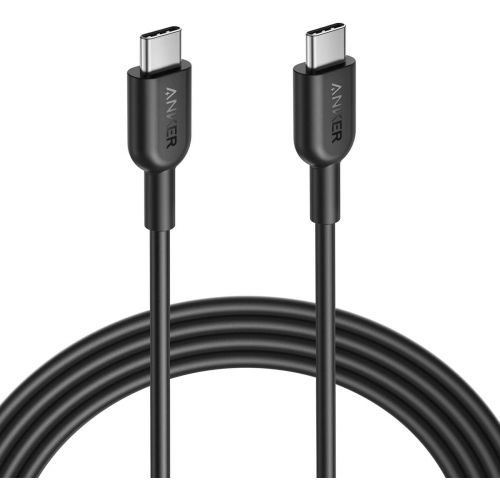 앤커 USB C to USB C Cable, Anker Powerline II USB-C to USB-C 2.0 Cord (6ft) USB-IF Certified, Power Delivery PD Charging for MacBook, Matebook, iPad Pro 2020, Chromebook, Switch, and Mo
