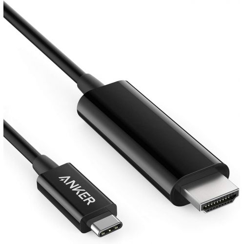 앤커 Anker USB-C to HDMI Cable, 4K 60Hz Video, Simple and Convenient Adapter Cable for Samsung S9/S8/Note 8, MacBook Pro 13/15, and More