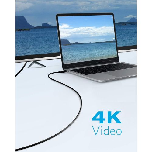 앤커 Anker USB-C to HDMI Cable, 4K 60Hz Video, Simple and Convenient Adapter Cable for Samsung S9/S8/Note 8, MacBook Pro 13/15, and More