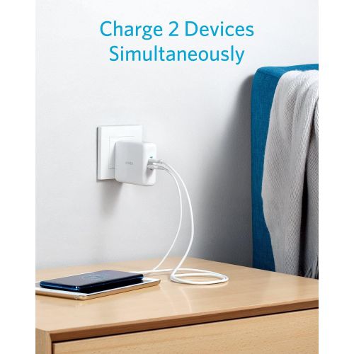 앤커 Anker PowerCore Fusion 5000 PD, 18W USB-C Portable Charger 2-in-1 with Power Delivery Wall Charger for iPhone 11, iPad, Samsung, Pixel and More