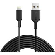 Anker Powerline II Lightning Cable (10ft), Durable Cable, MFi Certified for iPhone Xs/XS Max/XR/X / 8/8 Plus / 7/7 Plus (Black)