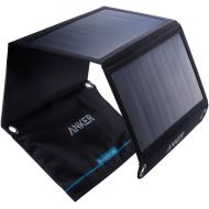 Solar Panel, Anker 21W 2-Port USB Portable Solar Charger with Foldable Panel, PowerPort Solar for iPhone 11/Xs/XS Max/XR/X/8/7, iPad Pro/Air/Mini, Galaxy S9/S8/S7/S6, and More