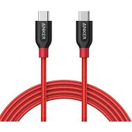 Anker PowerLine+ C to C 2.0 cable (6ft), High Durability, for USB Type-C Devices Including Samsung Galaxy Note 8 S8 S8+ S9, iPad Pro 2018, Google Pixel, Nexus 6P, Huawei Matebook,