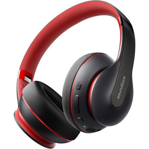 앤커 Anker Soundcore Life Q10 Wireless Bluetooth Headphones, Over Ear, Foldable, Hi-Res Certified Sound, 60-Hour Playtime, Fast USB-C Charging, Deep Bass, Aux Input, for Travel, Online
