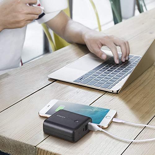 앤커 Anker PowerCore Fusion 5000, Portable Charger 5000mAh 2-in-1 with Dual USB Wall Charger, Foldable AC Plug and PowerIQ, Battery Pack for iPhone, iPad, Android, Samsung Galaxy, and M