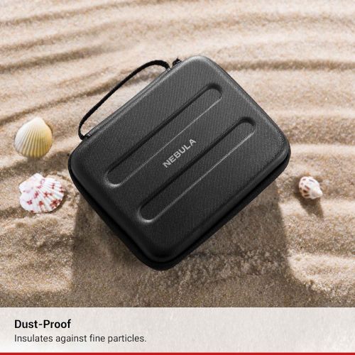 앤커 [아마존베스트]Anker Nebula Capsule Official Travel Case for Nebula Capsule Pocket Projector,Polyurethane Leather, Soft Ethylene-Vinyl Acetate Material, and Splash-Resistance Premium Protection P