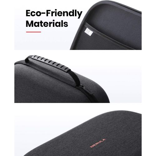 앤커 [아마존베스트]Nebula Solar/Solar Portable Official Carry Case, Nebula by Anker, Polyurethane Leather, Soft Ethylene-Vinyl Acetate Material, Splash-Resistance, Premium Protection Projector Travel