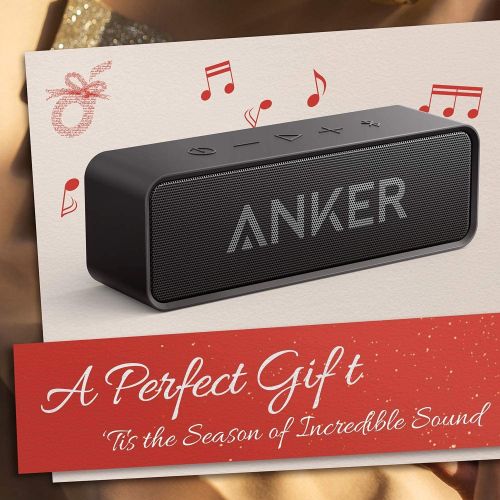 앤커 [아마존베스트]Anker SoundCore (6W Dual-Driver Portable Bluetooth Speaker with Superior Clear Stereo Sound and Groundbreaking 24-Hour Playtime) Bluetooth 4.0 Portable Wireless Speaker with Ultra