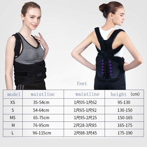  Anmoqi MEIDUO Massagers Back Support Belts Posture Corrector Back Brace Improves Posture and Provides for...