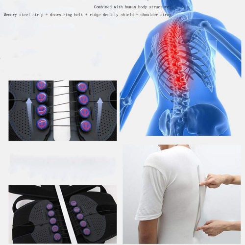  Anmoqi MEIDUO Massagers Back Support Belts Posture Corrector Back Brace Improves Posture and Provides for...