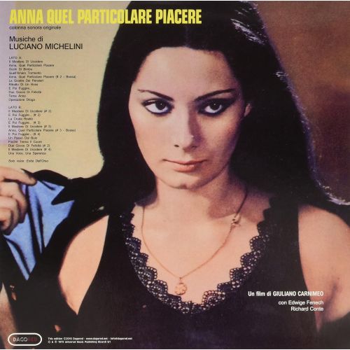  Anna, Quel Particolare Piacere (Anna: The Pleasure, The Torment) (Original Motion Picture Soundtrack)