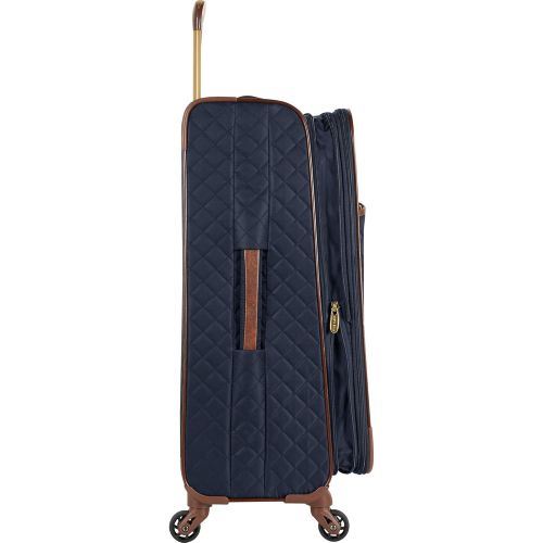  Anne+Klein Anne Klein Expandable Carry On Lightweight Spinner Luggage Suitcase