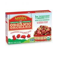 Annies Homegrown Annies Organic Strawberry Apple Fruit Bites Box, 5 Count (Pack of 10)