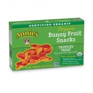 Annies Homegrown Annies Organic Fruit Snacks, Bunny Tropical Treat, 50 Pouches, 0.8oz