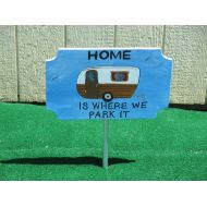 AnnsBrushstrokes RV Home Welcome Sign