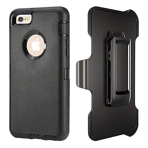  [아마존베스트]Annymall Case Compatible for iPhone 8 & iPhone 7, Heavy Duty [with Kickstand] [Built-in Screen Protector] Tough 4 in1 Rugged Shorkproof Cover for Apple iPhone 7 / iPhone 8
