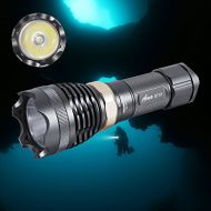 Ano D710 Dive Light with Magnetic Rotary Switch Kingkong 26650 Battery and USB Charger Included True 1000 Lumens Scuba Diving Light Underwater Light with Cree XML U2 650ft Waterpro