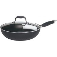 [아마존베스트]Anolon 82031 Advanced Hard Anodized Nonstick Fry Saute Purpose Pan with Lid, 12 Inch, Graphite Gray