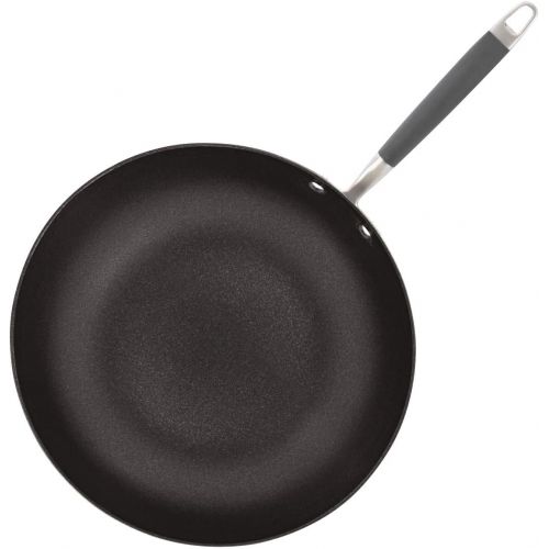  [아마존베스트]Anolon 82031 Advanced Hard Anodized Nonstick Fry Saute Purpose Pan with Lid, 12 Inch, Graphite Gray