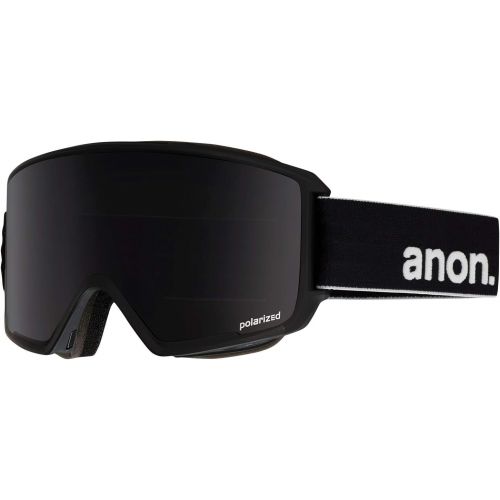  [아마존베스트]Anon Mens M3 Goggle, Black Frame Polar Smoke Lens; Spare Lens: Blue Lagoon