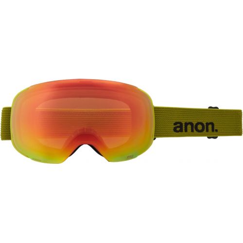  Anon Mens M2 Goggle with Spare Lens, Green/Perceive Sunny Bronze