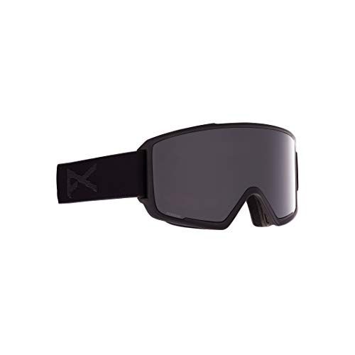  Anon Mens M3 Goggle Snapback with Spare Lens, Smoke / Perceive Sunny Onyx