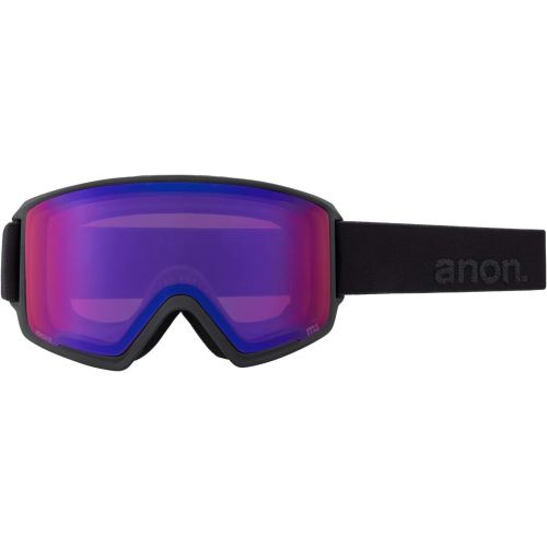  Anon Mens M3 Goggle Snapback with Spare Lens, Smoke / Perceive Sunny Onyx