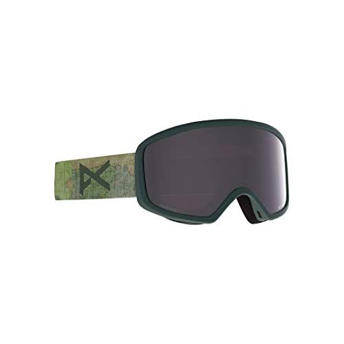  Anon Womens Deringer Goggle with Spare Lens, Camo/Perceive Sunny Onyx