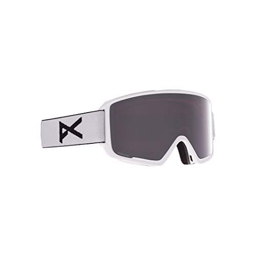  Anon Mens M3 Goggle with Spare Lens, White / Perceive Sunny Onyx