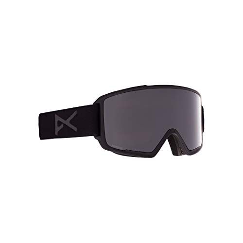  Anon Mens M3 Goggle with Spare Lens, Smoke / Perceive Sunny Onyx