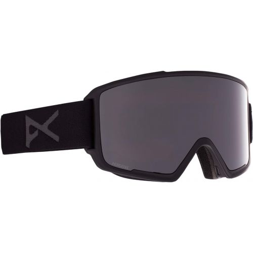  Anon Mens M3 Goggle with Spare Lens, Smoke / Perceive Sunny Onyx