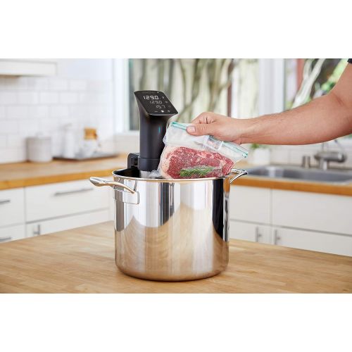  Anova Culinary | Sous Vide Precision Cooker Pro (WiFi) | 1200 Watts | All Metal | Anova App Included