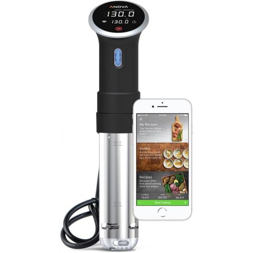  Anova Culinary Sous Vide Precision Cooker | WI-FI + Bluetooth | 900W | Anova App Included