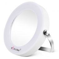 Anself ZLIME 360 Rotatable Handheld Desktop Circle 3x Magnifying LED Lighted Makeup Mirror with...