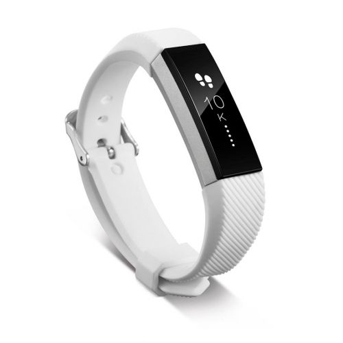  Ansenesna Armband Silikon Einstellen Uhrenarmband fuer Fitbit Alta HR Sportuhr Smartwatch GPS Test