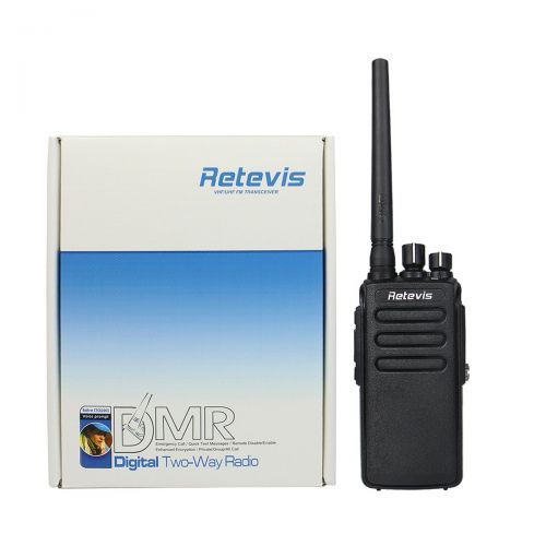  Ansoko Retevis RT81 UHF DMR Two Way Radio IP67 Waterproof Walkie Talkies High Power Digital Analog 32 Channel Ham Radio(6 Pack) with Six Way Gang Charger