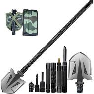[아마존베스트]ANTARCTICA Military Folding Shovel Multitool Compact Backpacking Tactical Entrenching Tool for Hunting, Camping, Hiking, Fishing