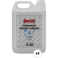 Antari SL-4AN Premium Snow Liquid for Snow Machines (1.1 Gallon, 4-Pack)