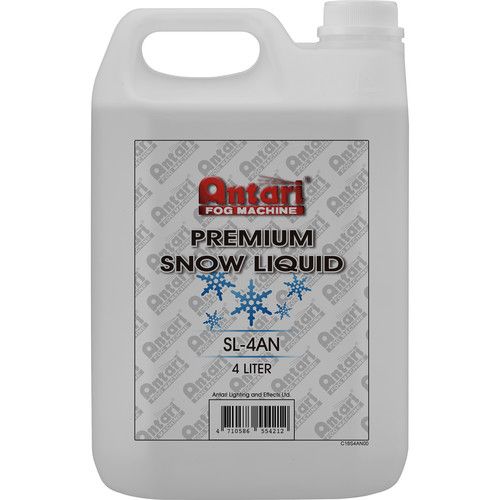  Antari SL-4AN Premium Snow Liquid for Snow Machines (1.1 Gallon, 4-Pack)