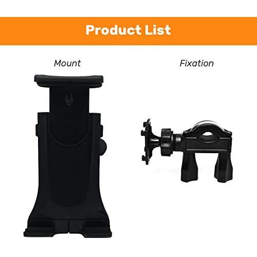  [아마존베스트]Antber Tablet holder exercise bike compatible with iPad valid for all handlebar types bicycle mount tablet fitness bike fitness bike bike bike trainer home bike