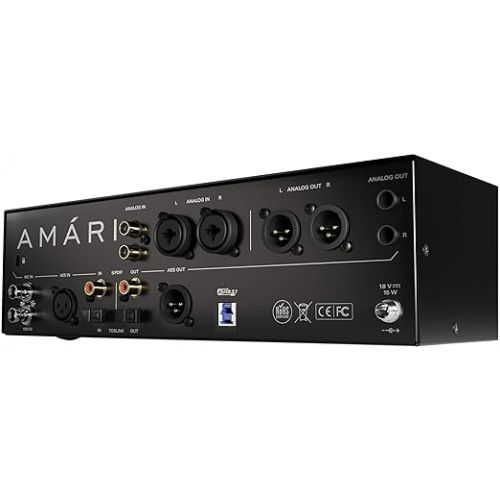  Antelope Audio AMARI Reference-Grade AD/DA Converter with 24-bit, 384 kHz Conversion