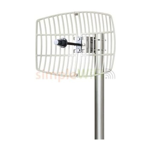  Antenna World G5724 24 Dbi Parabolic Grid Directional Antenna, 802.11ac, 5.72-5.85ghz