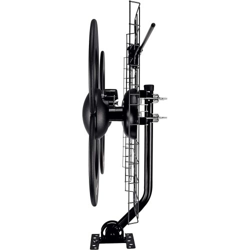  [아마존베스트]Antennas Direct Clearstream 4V TV Antenna, 70+ Mile Range, UHF/Vhf, Multi-Directional, Indoor, Attic, Outdoor, Mast W/Pivoting Base/Hardware/Adjustable Clamp/Sealing Pads, 4K Ready